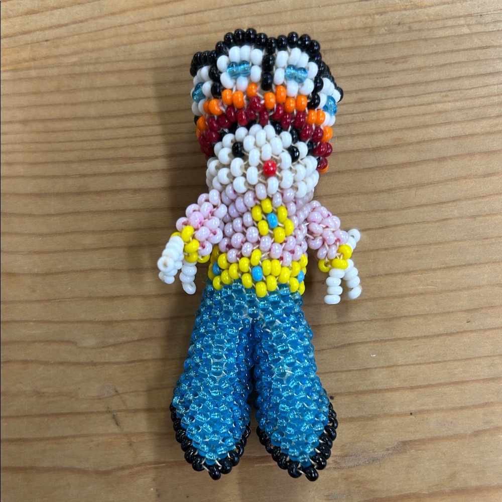 Native American Zuni Beaded Doll